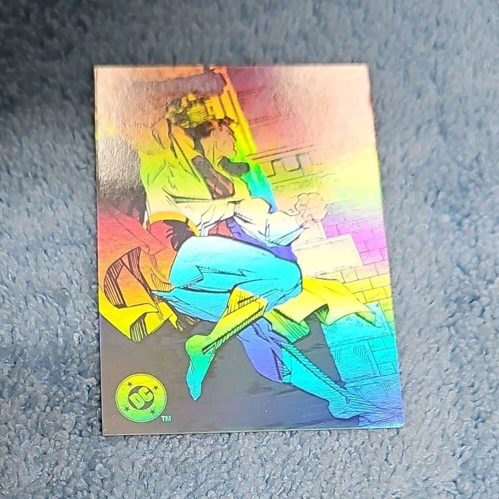 SkyBox DC Cosmic Teams Hologram Hall of Fame DCH15 Superman 1993 Trading Card